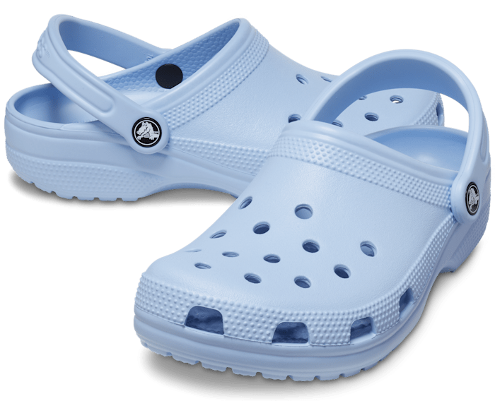 Light teal crocs on sale