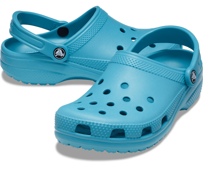 Teal crocs sale