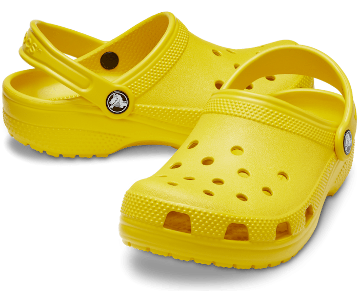 Yellow clog hotsell crocs