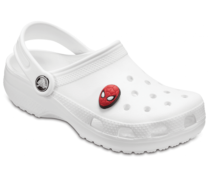 Spiderman jibbitz crocs discount