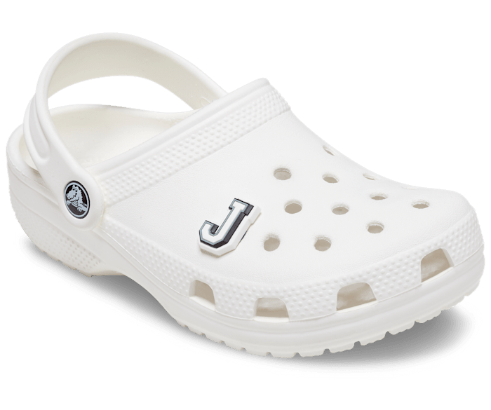 Letter J Jibbitz Shoe Charm Crocs