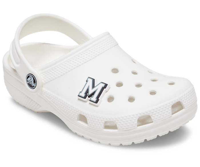 Letter m jibbitz hot sale