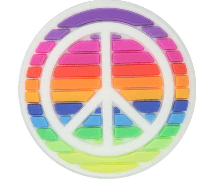 Peace best sale sign jibbitz