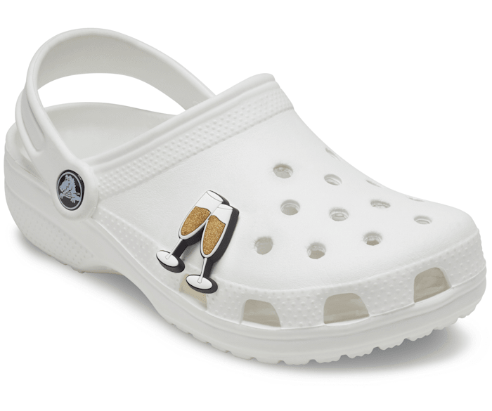 Champagne Cheers Jibbitz charms Crocs