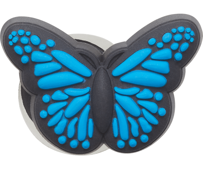 クロックス公式】青い蝶々 | ジビッツ チャーム | アクセサリー 