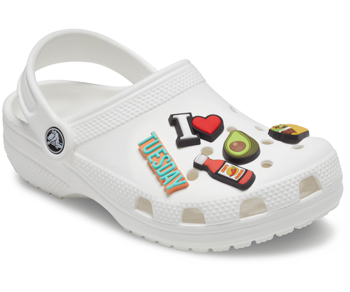 Taco Tuesday 5 Pack Jibbitz Shoe Charm Crocs