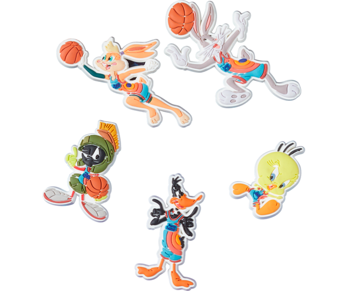 Space Jam Character 5 Pack Jibbitz charms Crocs