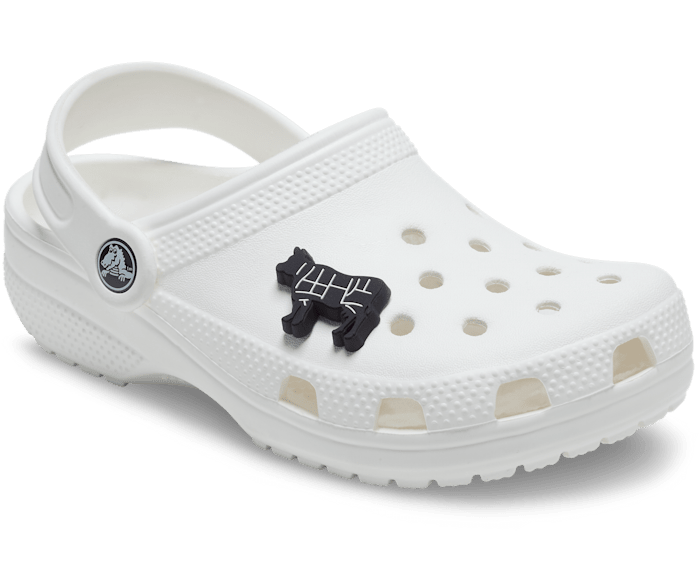 Cow jibbitz for crocs outlet
