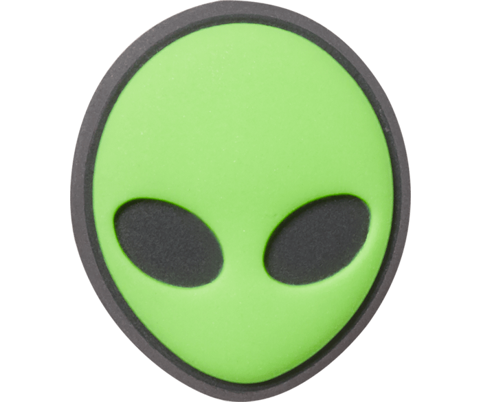 Tiny Green Alien Head Jibbitz charms Crocs