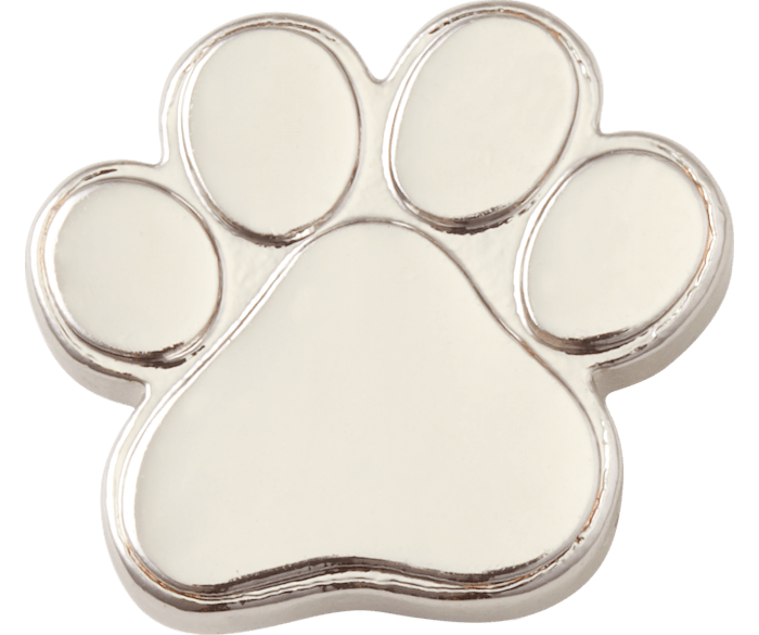 Crocs with paw prints best sale
