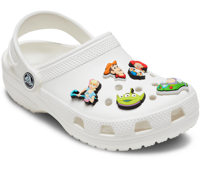 Kids toy story crocs discount