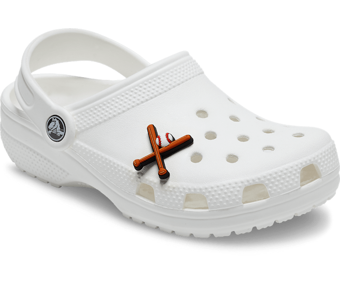 Baseball croc sale jibbitz