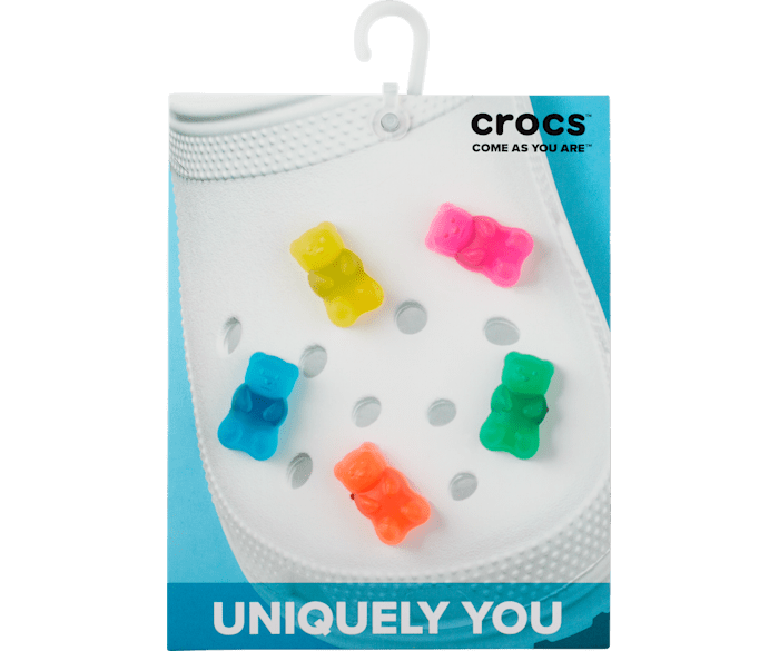 Candy Bear 5 Pack Jibbitz Shoe Charm Crocs