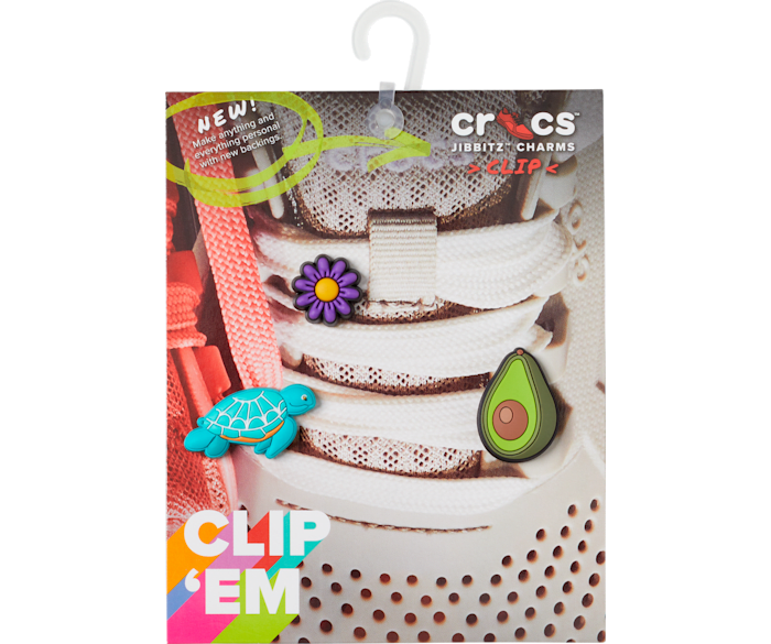 Beachside Lace Backer 3 Pack Jibbitz charms Crocs