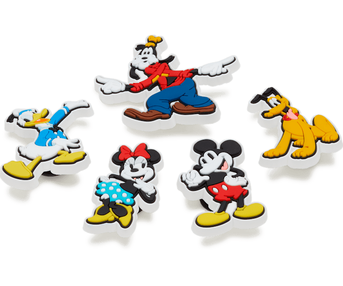 Disney Mickey and Friends 5 Pack Jibbitz Shoe Charm Crocs
