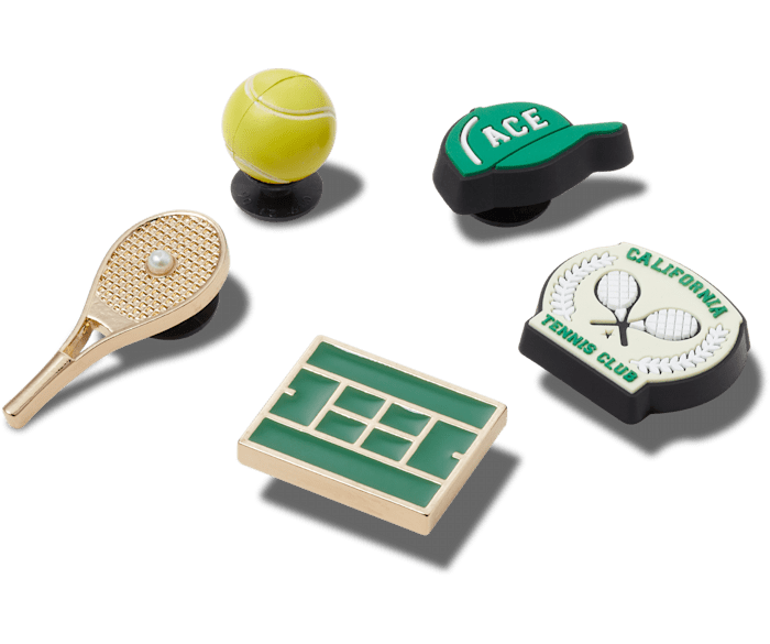 Tennis croc charm sale