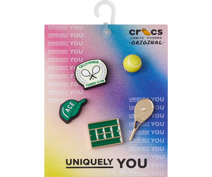 Tennis croc charm sale