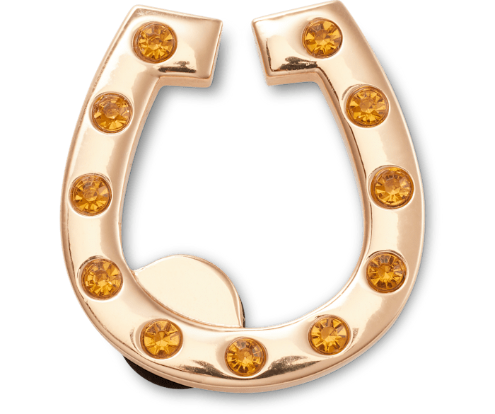 Gold Studded Horseshoe Jibbitz charms Crocs