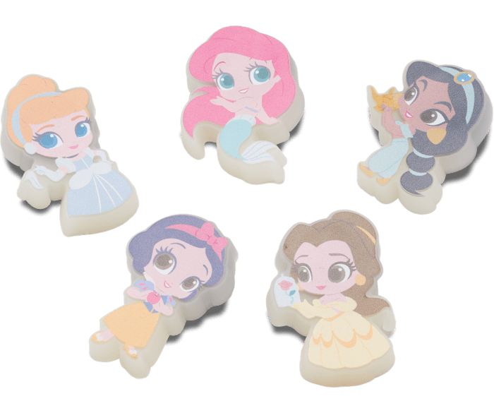 Disney Princess LED 5 Pack Jibbitz charms Crocs