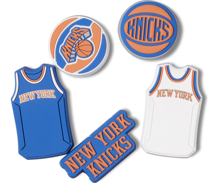 クロックス公式】NBA ニューヨーク ニックス 5 パック | ジビッツ
