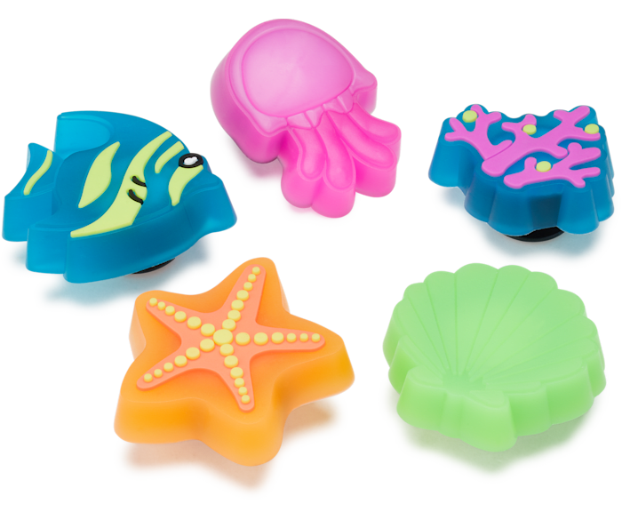 Light up croc charms deals