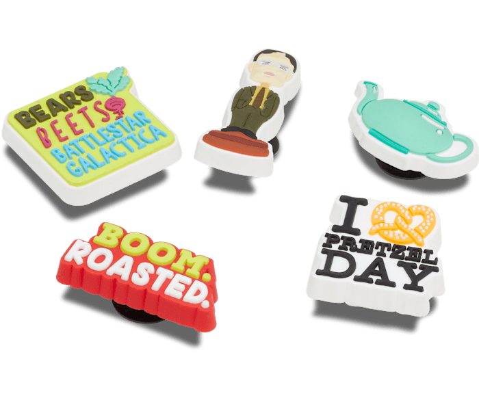The Office 5 Pack Jibbitz charms Crocs