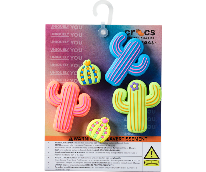 Cactus croc charms discount