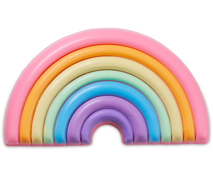 Rainbow croc clearance jibbitz