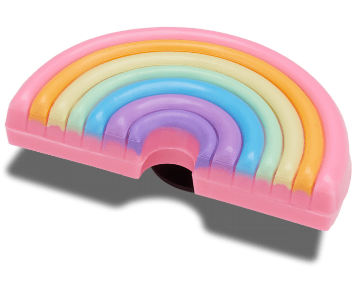 Rainbow croc clearance jibbitz