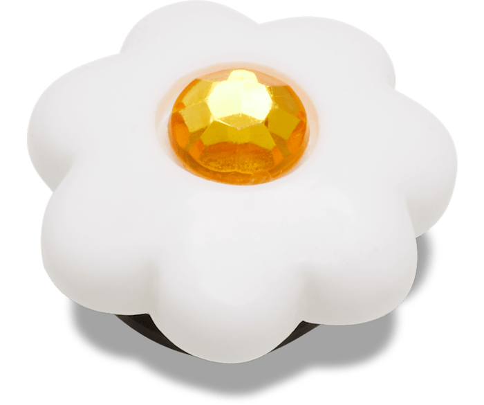 Tiny White Flower Jibbitz Shoe Charm Crocs