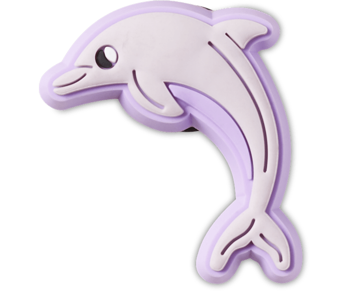 Purple Dolphin Jibbitz Shoe Charm Crocs
