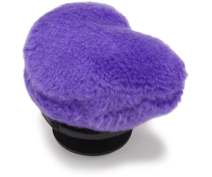 Fuzzy purple crocs hot sale