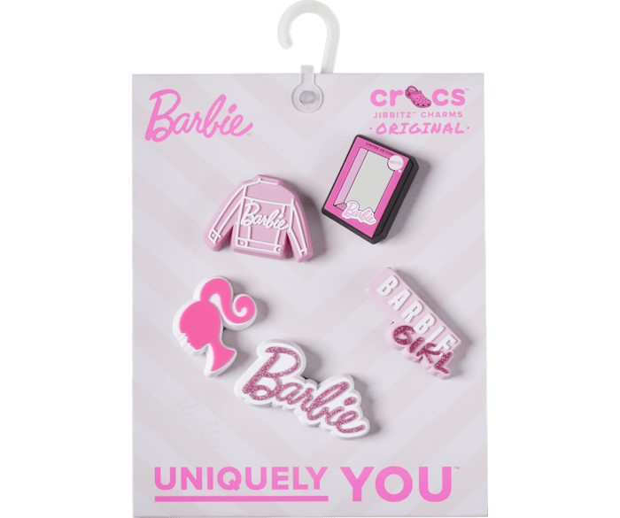 Pink barbie crocs shop