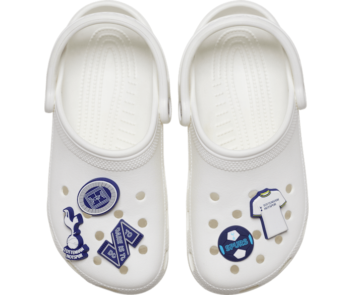 Tottenham 5 Pack Jibbitz charms Crocs