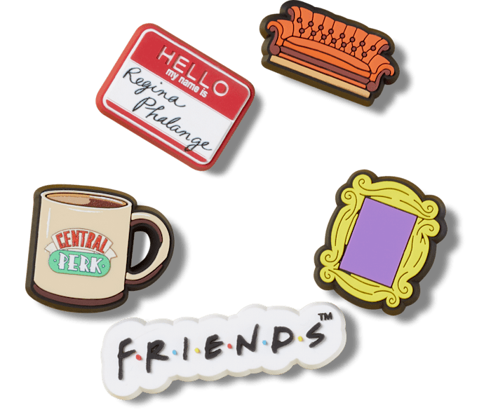 Friends 5 Pack Jibbitz charms Crocs