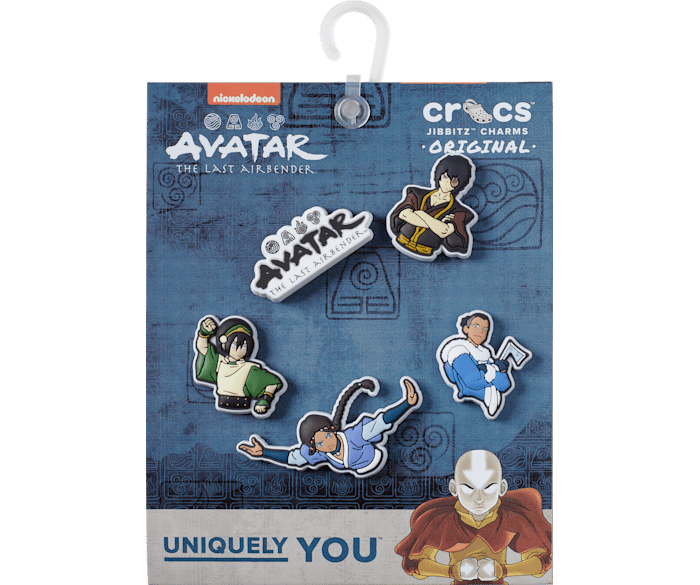 The Last Airbender 5 Pack Jibbitz charms Crocs