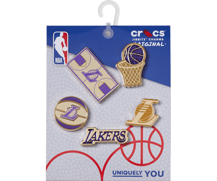 Lakers crocs charms deals
