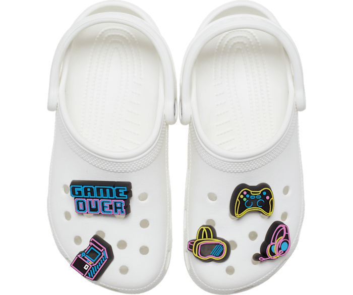 Light up croc charms hot sale