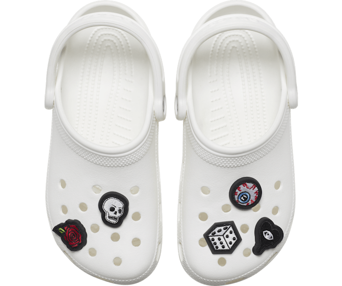 Crocs with patches hotsell