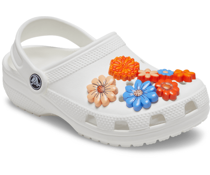 Blooming Autumn Flower 5 Pack Jibbitz charms Crocs