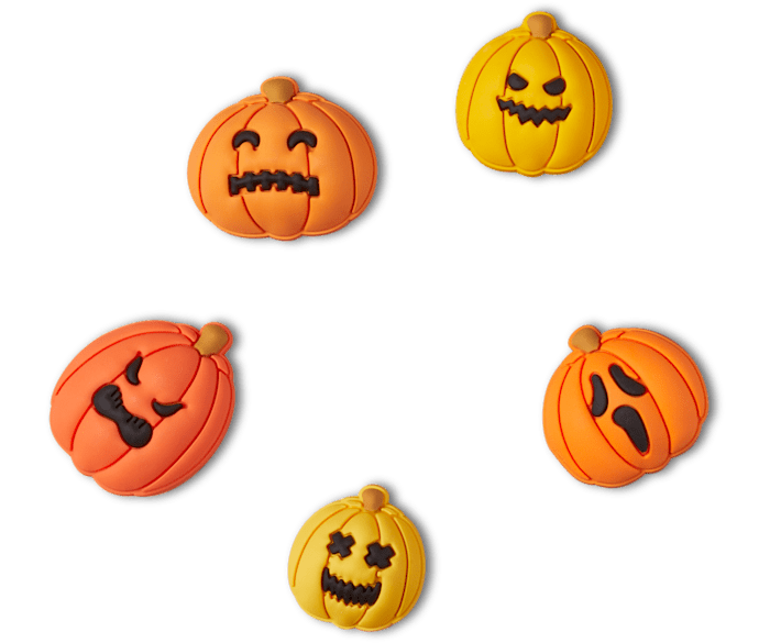 Jack O Lantern 5 Pack Jibbitz charms Crocs