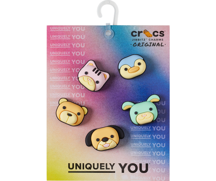 Animal croc charms best sale