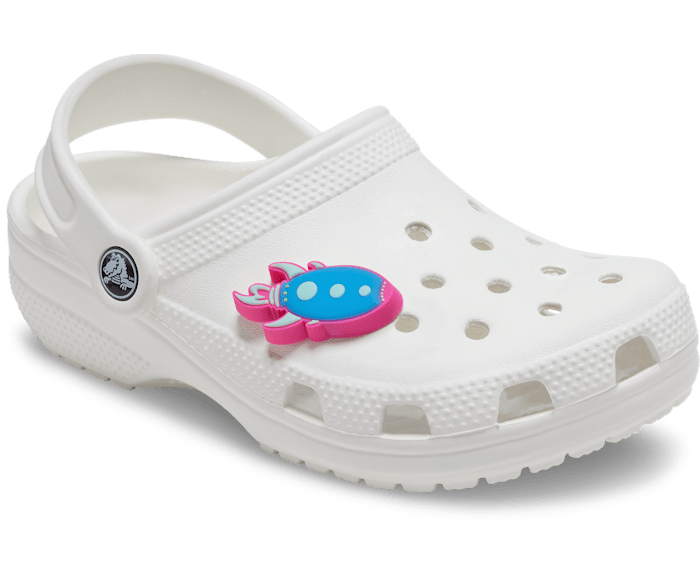 Lights Up Rocketship Jibbitz charms Crocs