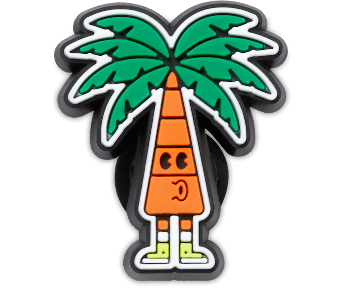 Palm tree shop croc charm