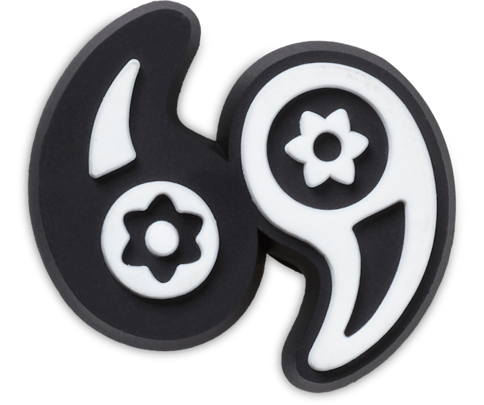 Yin yang croc 2025 charm