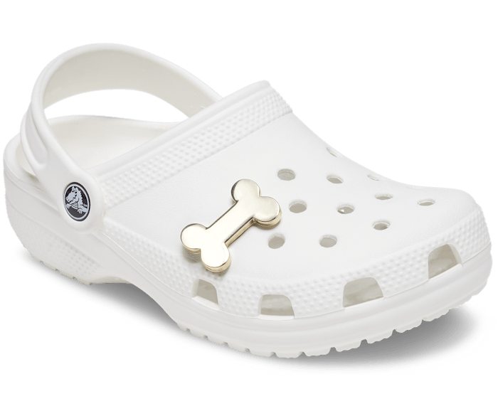 Gold crocs clearance
