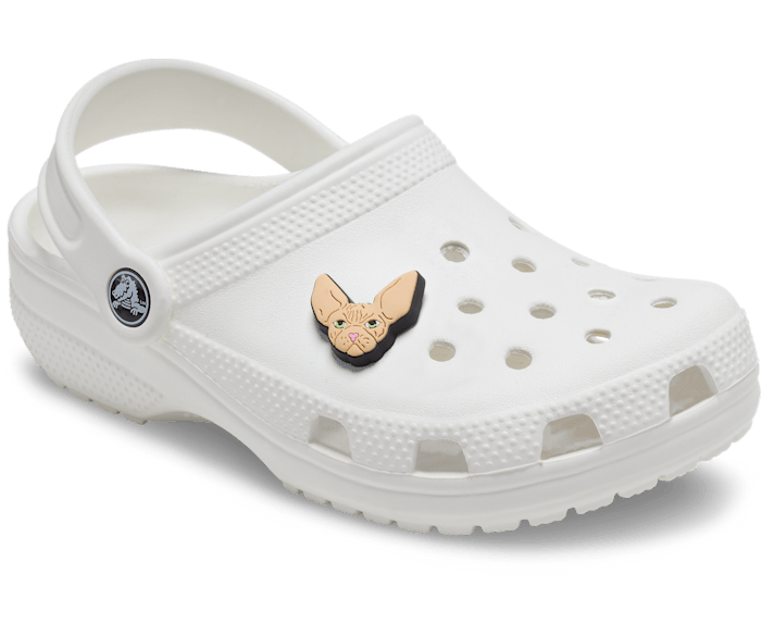 Hairless Sphynx Cat Jibbitz charms Crocs