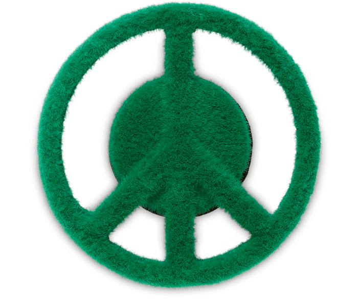 Peace sign new arrivals charms