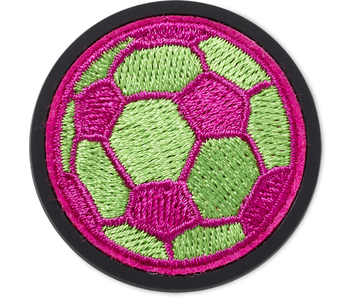Crocs soccer ball charm sales