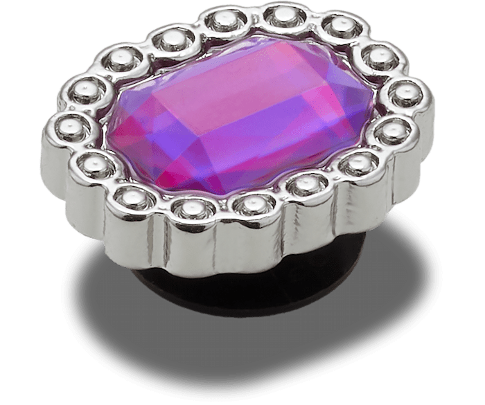 Purple hot sale gem earrings